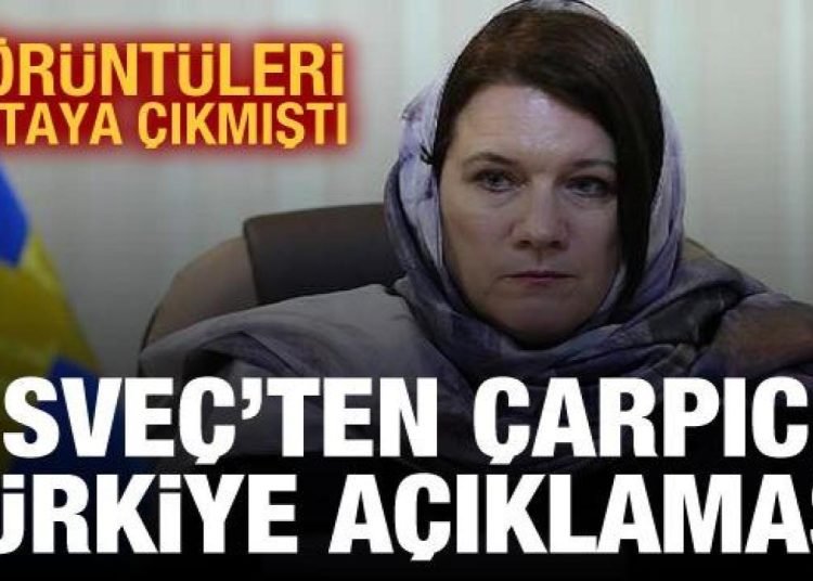 İsveç’ten Türkiye açıklaması: PKK bayraklı poz işleri zorlaştırdı