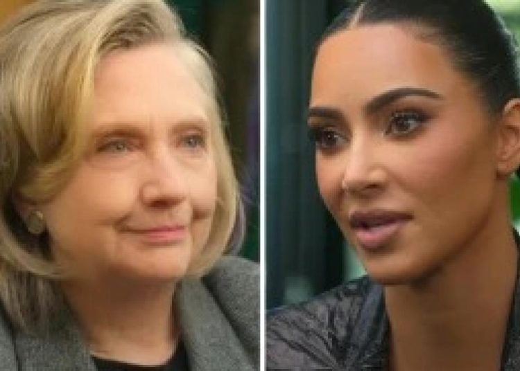 Kim Kardashian, bilgi testinde Hillary Clinton’ı ezdi geçti