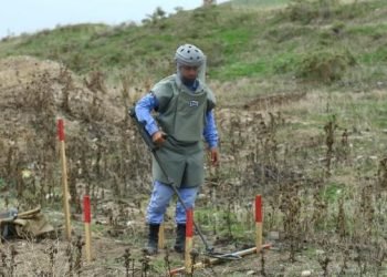 Laçın’da Ermenilerin döşediği 1318 mayın tespit edildi