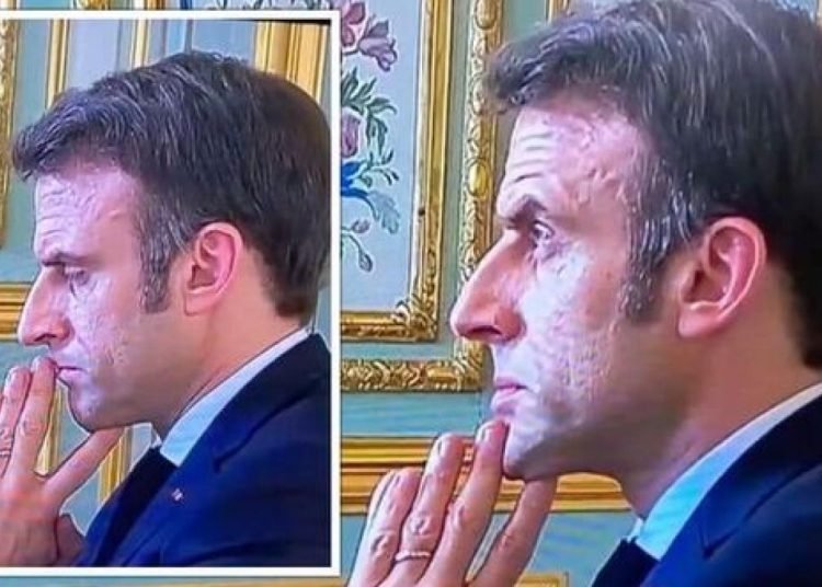 Macron’un tepkisi gündem oldu: Görüntüler ilk kez yayınlandı