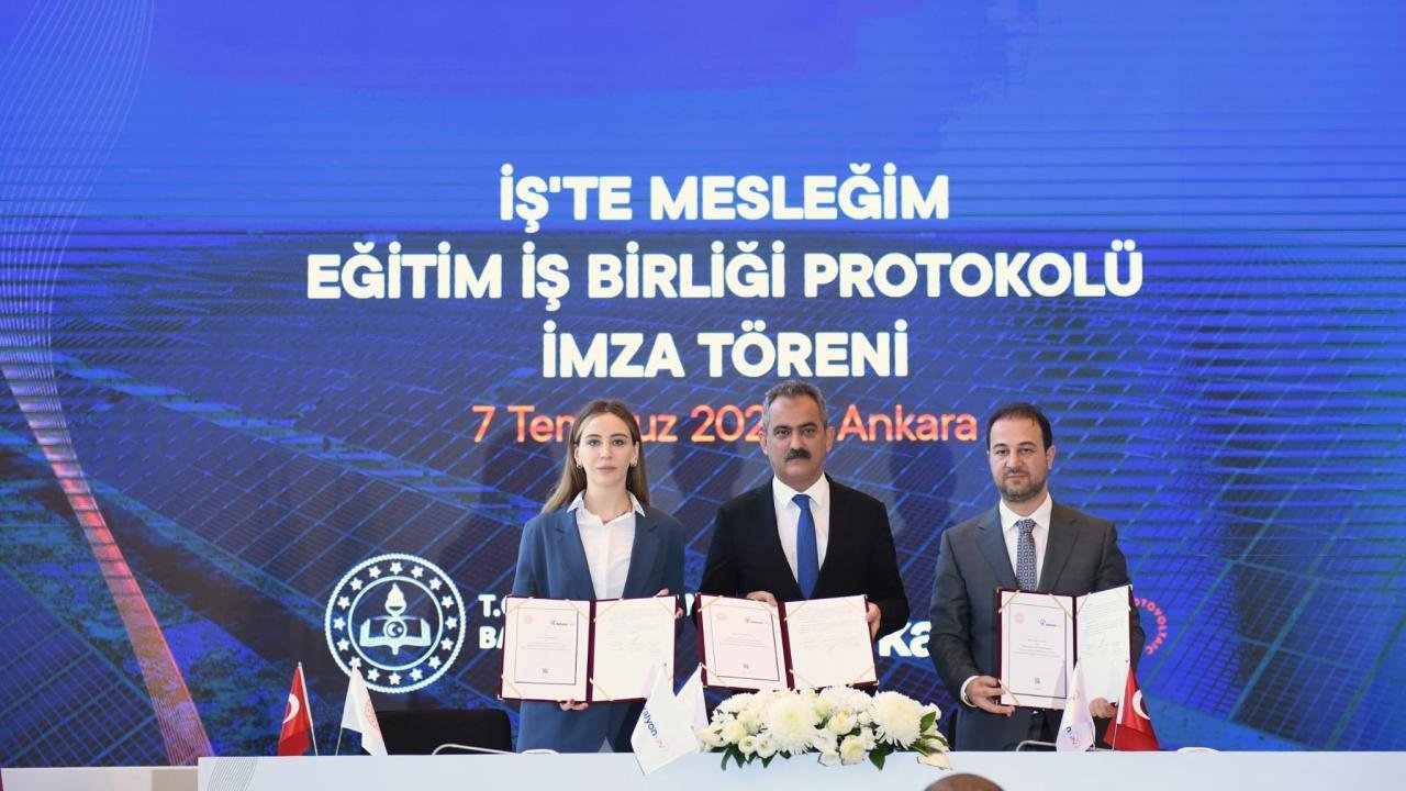 MEB’ten İş’te Mesleğim Eğitim İş Birliği Protokolü