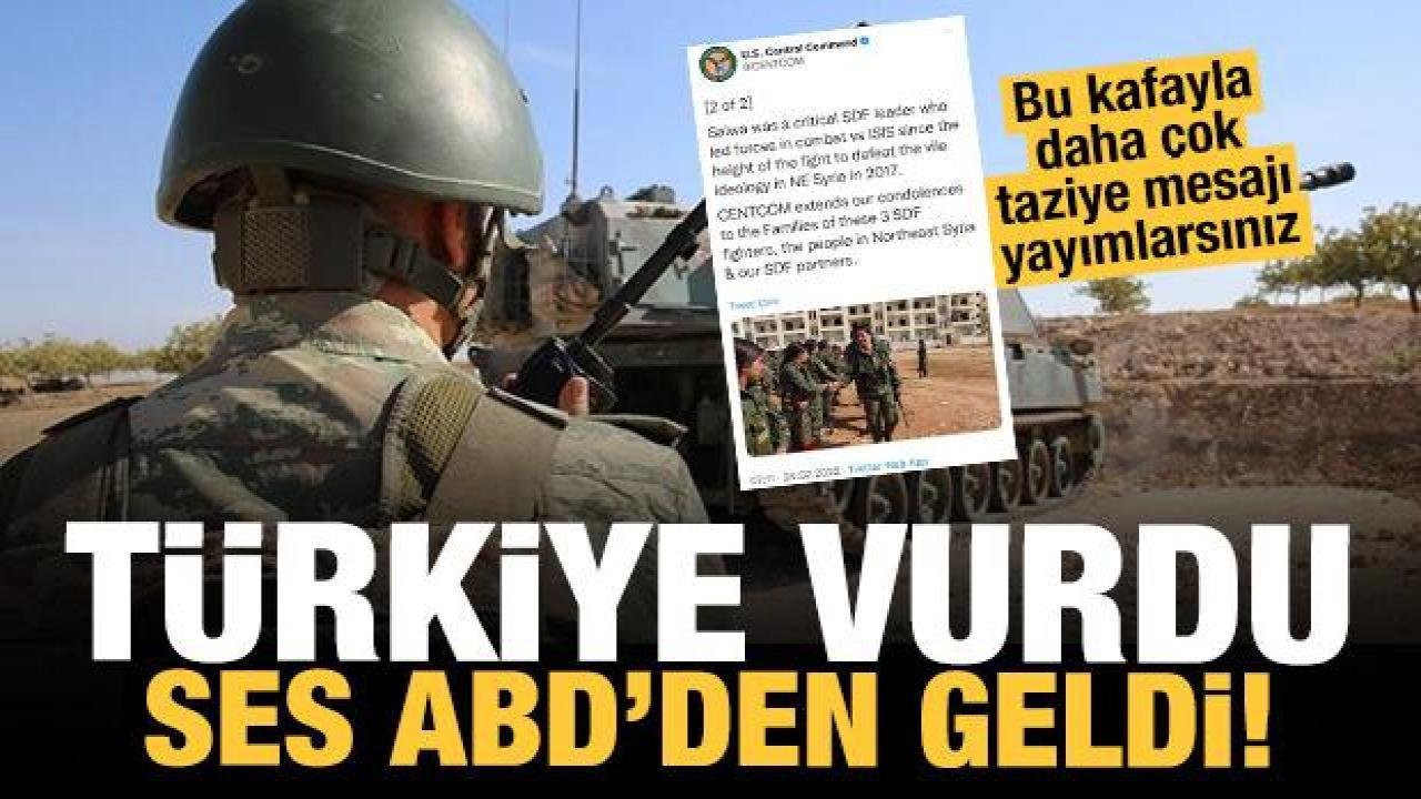 MİT’in etkisiz hale getirdiği PKK/YPG’liler ABD’yi üzdü: Taziye mesajı yayımladılar!