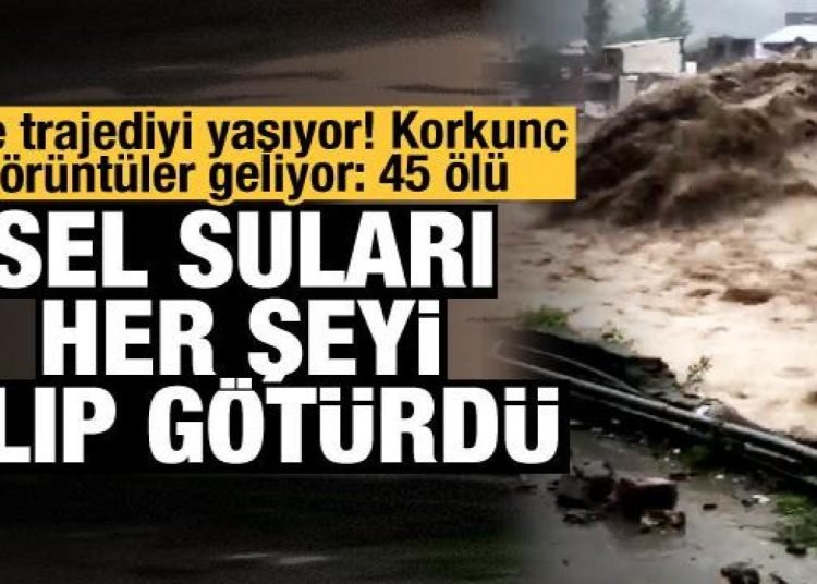 Pakistan’da sel felaketi kamerada! son 24 saatte 45 ölü, 113 yaralı