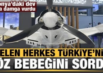 Polonya’daki dev fuarda giden gelen Türkiye’nin göz bebeğini inceledi!