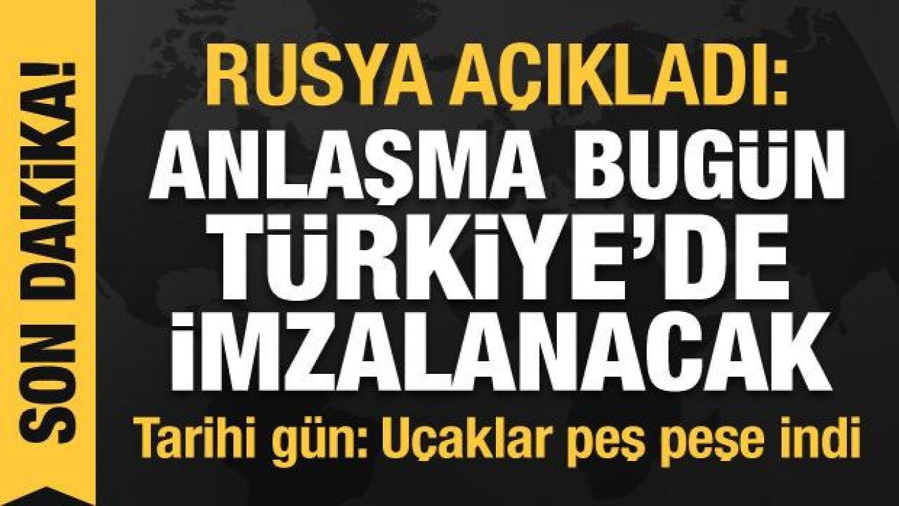 Rus ve Ukraynalı heyetler İstanbul’da: Anlaşma bugün imzalanacak