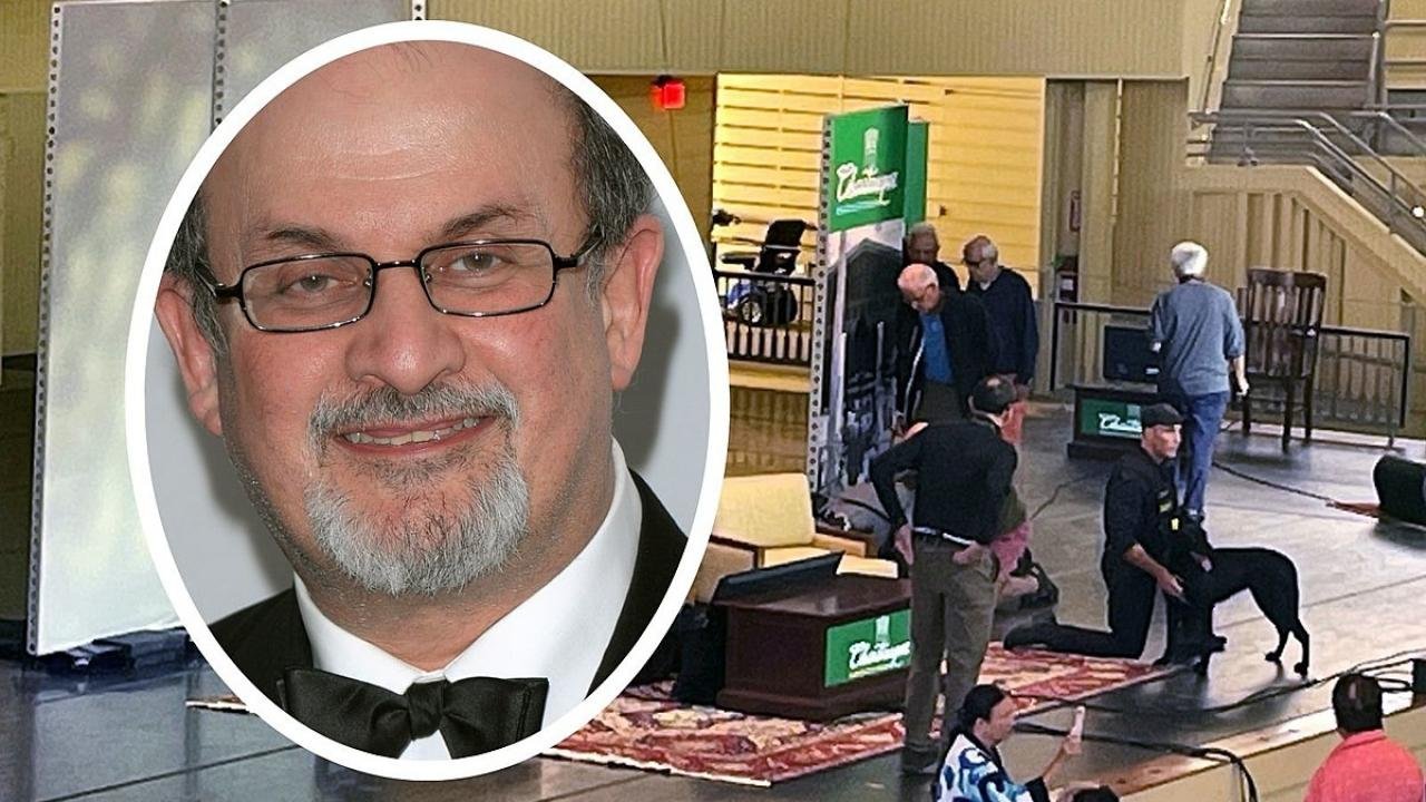 Salman Rüşdi konuşmaya başladı