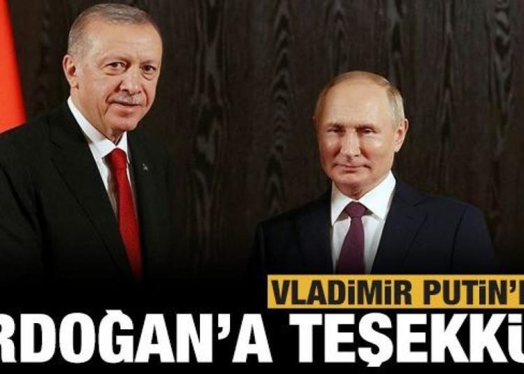 Son dakika: Putin’den Başkan Erdoğan’a teşekkür!