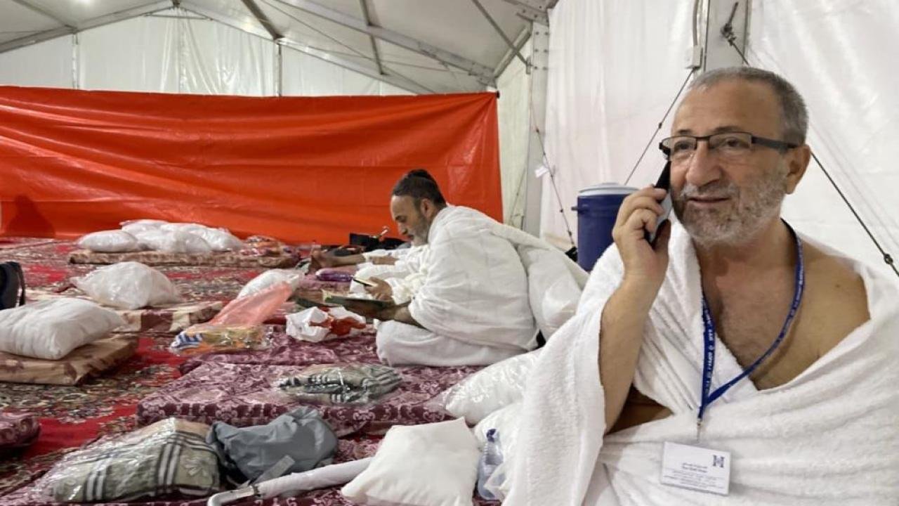 Türk hacı adayları Arafat’ta çadırlarına yerleşti