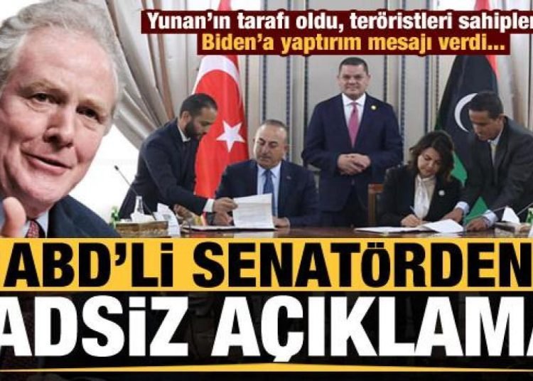 ABD’li Senatör Chris van Hollen’den haddi aşan Türkiye çıkışı!
