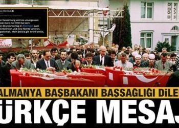 Almanya Başbakanı Scholz’dan Mevlüde Genç için başsağlığı mesajı