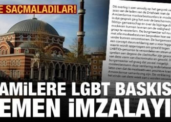 Amsterdam Belediyesi’nden camilere LGBT baskısı: Hemen imzalayın