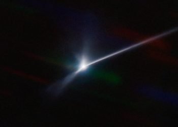 DART uzay aracının çarptığı asteroit arkasında 10 bin kilometrelik iz bıraktı