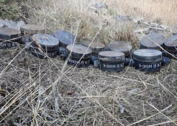 Daşkesen’de Ermenilerin gömdüğü 452 mayın etkisiz hale getirildi