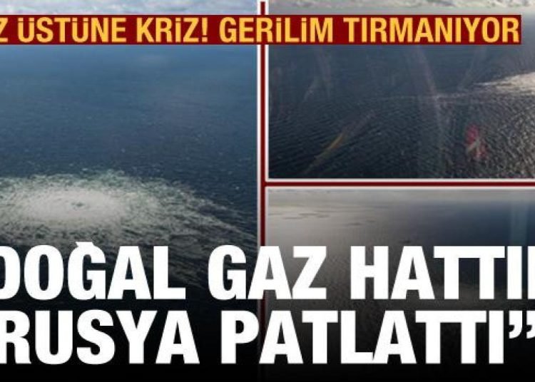 Dikkat çeken iddia: Doğal gaz hattını Rusya patlattı