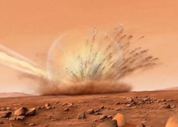 Güneş sisteminde şimdiye kadar tanık olunanlar arasında en büyüğü! Mars’a meteorit çaprtı