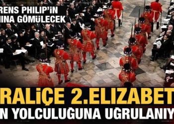 İngiltere Kraliçesi 2. Elizabeth’in cenaze töreni başladı!