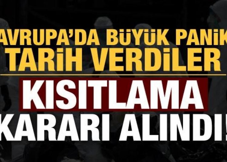İngiltere’de büyük panik: Kısıtlama kararı alındı!