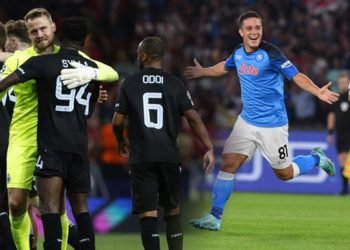 Napoli ve Club Brugge son 16 turunu garantiledi!