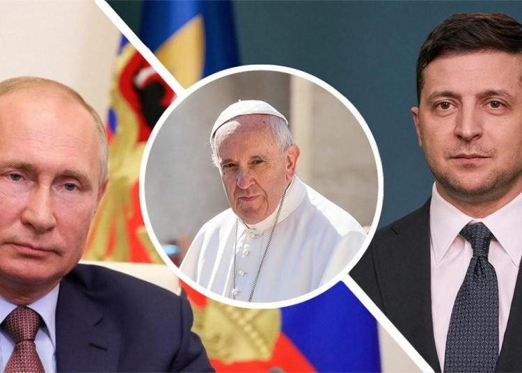 Papa’dan Putin ve Zelenski’ye “Vatikan’da bir araya gelin” teklifi