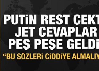 Putin’in “askeri seferberlik ilan ettik” açıklamasına dünyadan ilk tepkiler