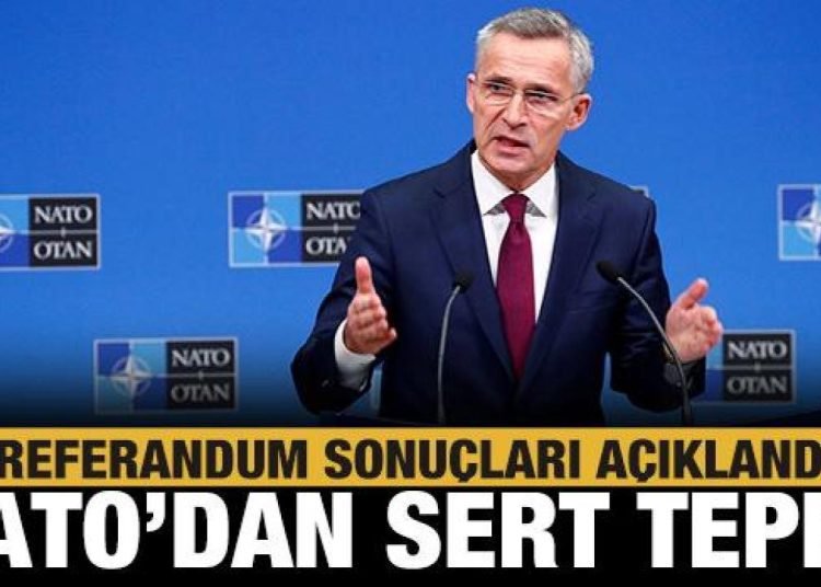 Referandum sonuçları açıklandı: NATO’dan çok sert açıklama!