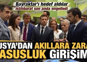 Rusya’dan akıllara zarar casusluk girişimi: Bayraktar’ı hedef aldılar!