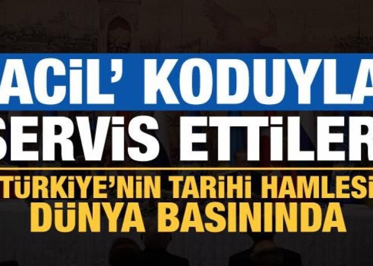 Son dakika… Türkiye’nin tarihi başarısı dünya basınında: ‘Acil’ koduyla geçtiler!