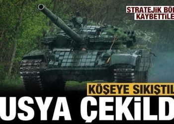 Stratejik bölgeyi kaybettiler: Köşeye sıkışan Ruslar geri çekildi!