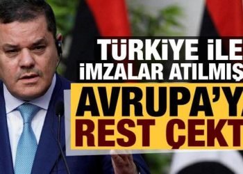 Türkiye ile imzalar atılmıştı: Abdulhamid Dibeybe, Avrupa’ya resti çekti