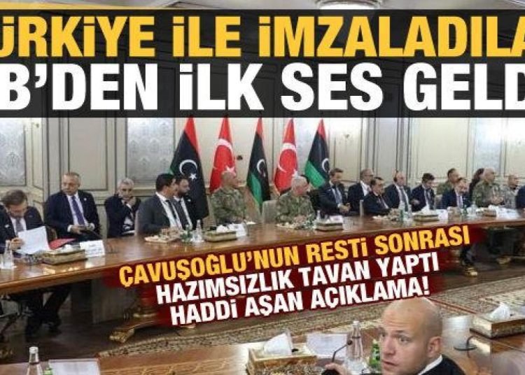 Türkiye ile Libya arasındaki hidrokarbon anlaşmasına AB’den ilk tepki