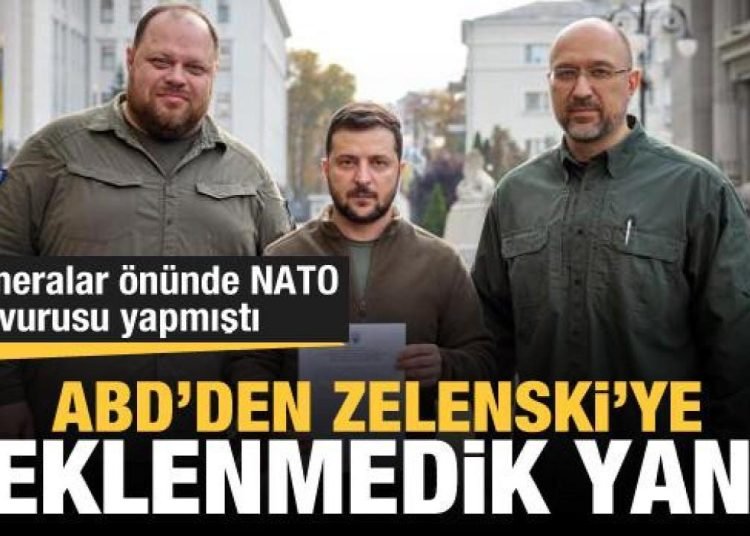 Ukrayna’nın NATO başvurusuna ABD’den beklenmedik yanıt