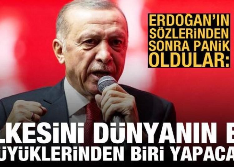 Yunan basını: Erdoğan ülkesini dünyanın en büyüklerinden biri yapacak