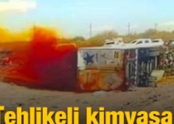 ABD’de tehlikeli kimyasal madde taşıyan kamyon devrildi: Bölge boşaltılıyor