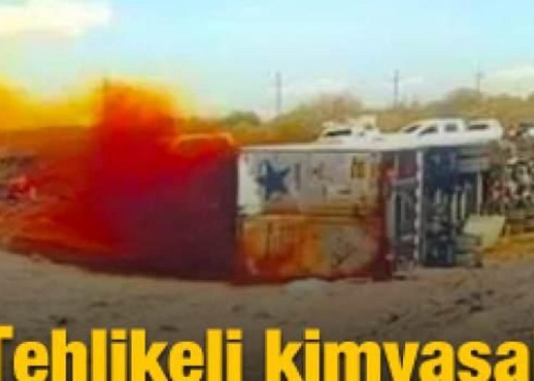 ABD’de tehlikeli kimyasal madde taşıyan kamyon devrildi: Bölge boşaltılıyor