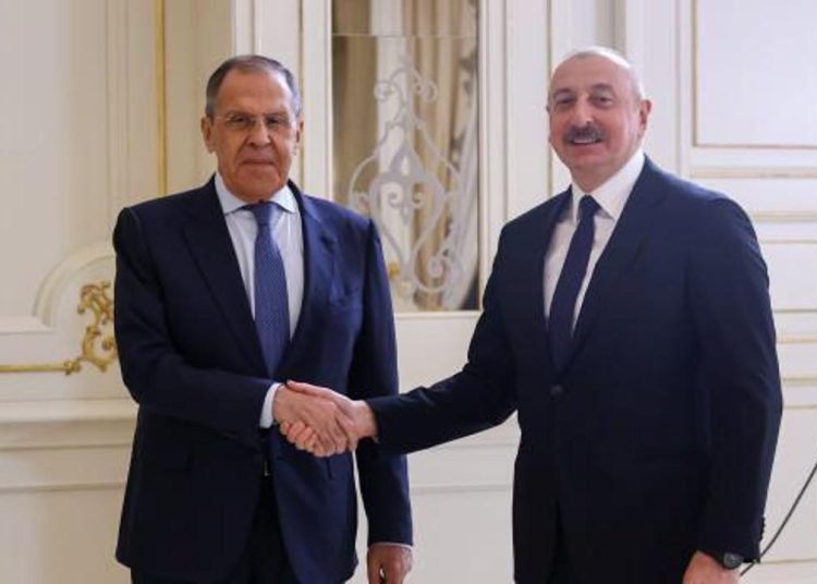 Aliyev, Rusya Dışişleri Bakanı Lavrov’u kabul etti