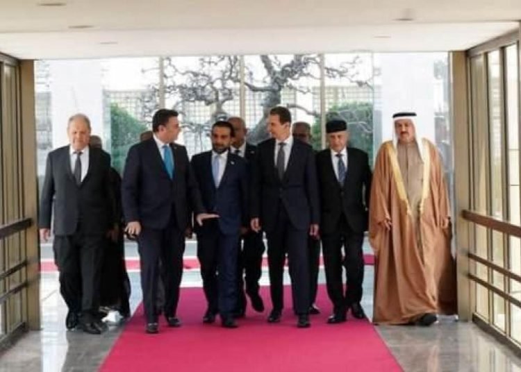 Arap ülkelerinden Şam’a üst düzey ziyaret