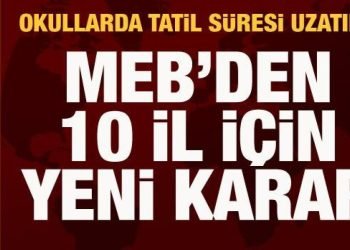 Bakan Özer: Eğitime 10 ilde 1 Mart’a kadar ara veriyoruz