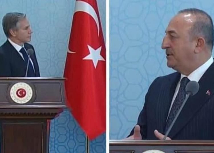 Çavuşoğlu, PKK’ya verilen desteği savunan ABD’li mevkidaşına anında cevap verdi