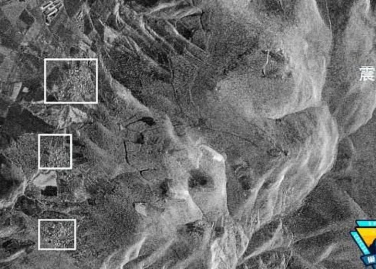 Çin uydusu depremin sarstığı Nurdağı’nı görüntüledi: Dev yarıklar, yıkılmış binalar