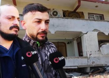 Evleri bombalanınca Suriye’den kaçan ailenin Türkiye’deki evi de depremde yıkıldı