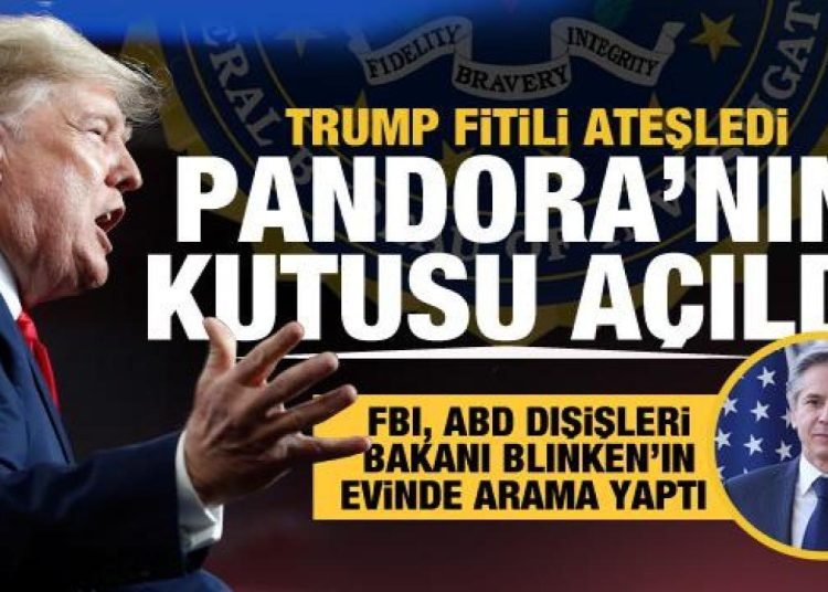 FBI, ABD Dışişleri Bakanı Anthony Blinken’ın evinde arama yaptı