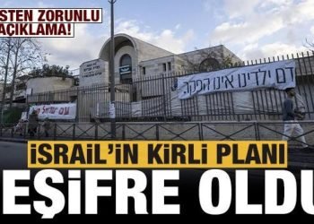 İsrail’in kirli planı ifşa oldu: Sinagog saldırısında yeni gelişme!