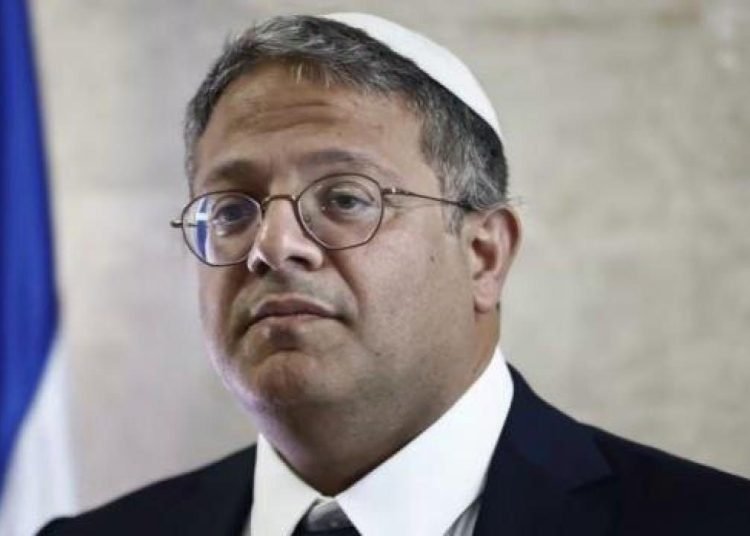 İsrailli ırkçı bakan Filistinlilere Twitter’dan “savaş” açtı