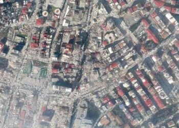 İşte depremin yıktığı şehirlerin uydu görüntüleri