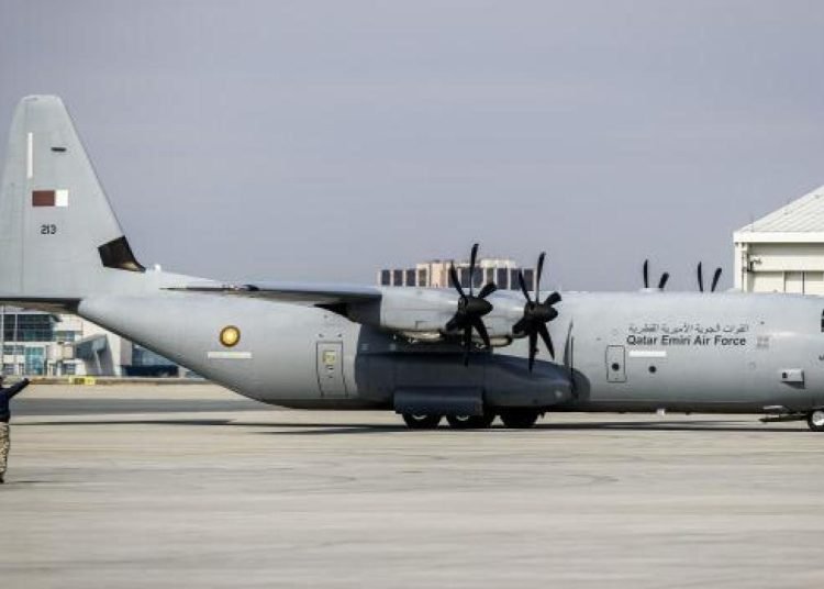 Katar’dan 9 yardım uçağı Türkiye’ye geldi