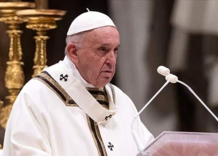 Papa, Ukrayna’da savaşın bitmesi için çağrıda bulundu