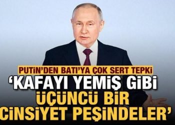 Putin’den, Batı’ya üçüncü cinsiyet tepkisi! Rus halkını bu tehlikeden koruyacağız
