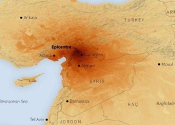 Reuters paylaştı: İşte 7,7’lik depremin haritası