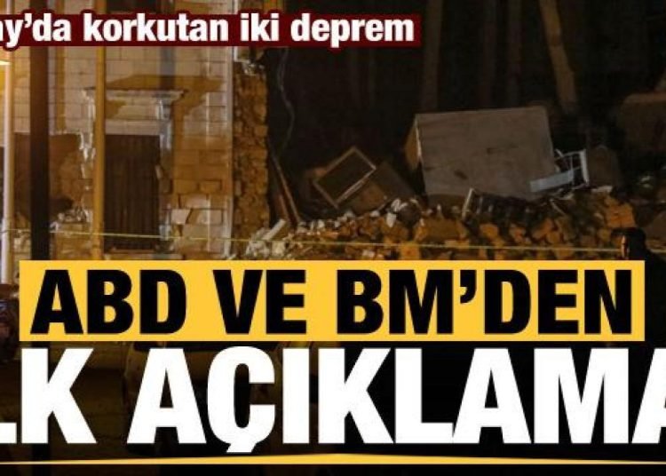 Son dakika: ABD ve BM’den Hatay depremlerinin ardından açıklama!