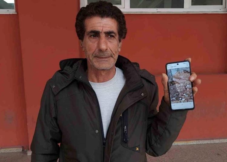 Bu kadarına da pes, binanın kirişlerini toprakla doldurdular